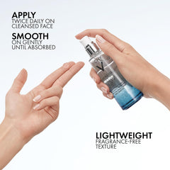 Vichy Mineral 89 Hyaluronic Acid Face Serum, Facial Gel Moisturizer And Pure Hyaluronic Acid Hydrating Serum For Sensitive Or Dry Skin