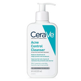 CeraVe Face Wash Acne Treatment Salicylic Acid Cleanser with Purifying Clay for Oily Skin Blackhead Remover and Clogged Pore Control 8 Ounce, multi, 8 Fl Oz (Pack of 1)
