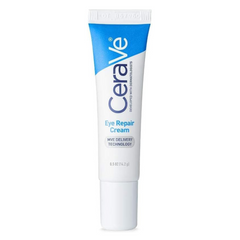 CeraVe Eye Repair Cream | Under Eye Cream for Dark Circles and Puffiness Delicate Skin Under Eye Area with Hyaluronic acid and Ceramides | Non-comedogenic, Fragrance Free | 0.5Oz, 14 ML
