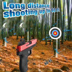 JM X2 Electric Balls Blasters with Drum Toys,Splatter Ball Blasters with 3w+ Ammo Balls and Safety Goggle Birthday Party Gift-for Age 14+Years Old, TETE-G17