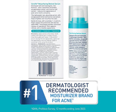 CeraVe Retinol Serum for Post-Acne Marks and Skin Texture | Pore Refining, Resurfacing, Brightening Facial Serum with Retinol and Niacinamide | Fragrance Free, Paraben Free & Non-Comedogenic| 1 Oz