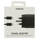 Samsung UK Travel Adaptor (45W with USB type C Cable) Black,EP-TA845XBEGGB