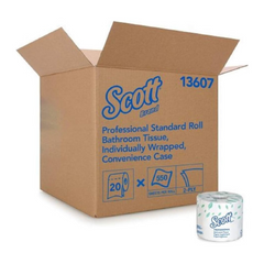 Scott Bathroom Tissue Convenience Case White 20ct