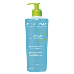 Bioderma Sebium Purifying Cleansing Foaming Gel - Combination to Oily Skin, 500ml
