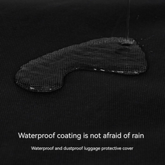 Travel Luggage Cover Suitcase Protector for Wheeled Suitcase,Scratch-Resistant,Waterproof Baggage Covers, Luggage Trolley Case Cover, Fits Most 20" to 30" (24-Inch)