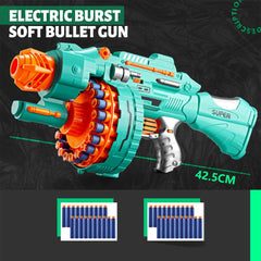 Toy Gun Automatic Electric Toy Foam Blasters & Guns with 40 Foam Bullets, 20-Dart Rotating Drum, Motorized Toys Guns for 6-12 Year Old Boys, Birthday Xmas Gifts for Kids & Teens