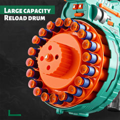 Toy Gun Automatic Electric Toy Foam Blasters & Guns with 40 Foam Bullets, 20-Dart Rotating Drum, Motorized Toys Guns for 6-12 Year Old Boys, Birthday Xmas Gifts for Kids & Teens