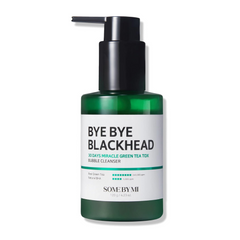 Some By Mi Bye Bye Blackhead 30 Days Miracle Green Tea Tox Bubble Cleanser 120g