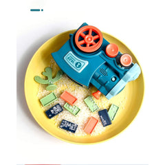 Kid's Domino Train Blocks Set- 60 Pieces