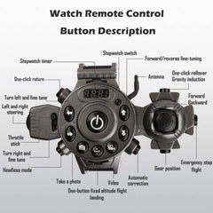 Sky Wings Foldable Mini Bracelet Smart Drone - Mavigadget