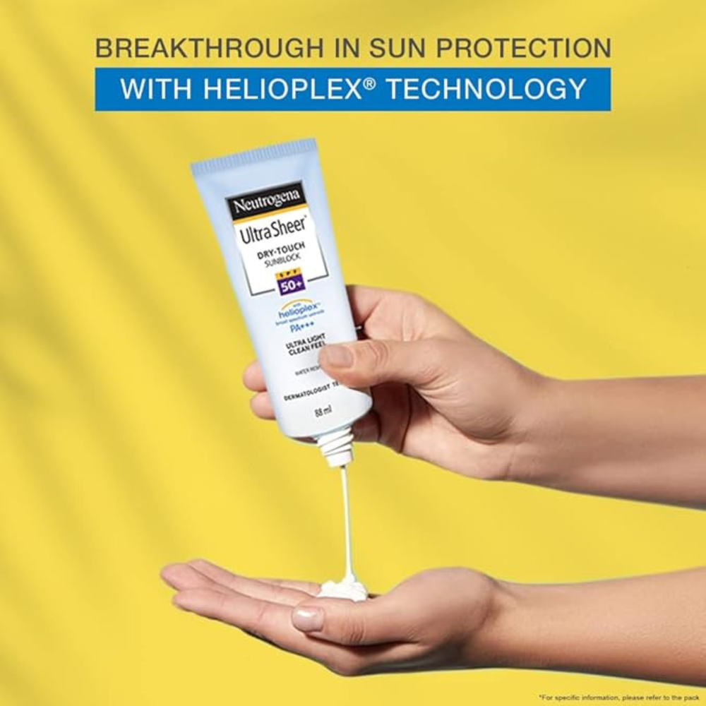 Neutrogena Ultra Sheer Dry Touch Sunblock, SPF 50+, 30ml