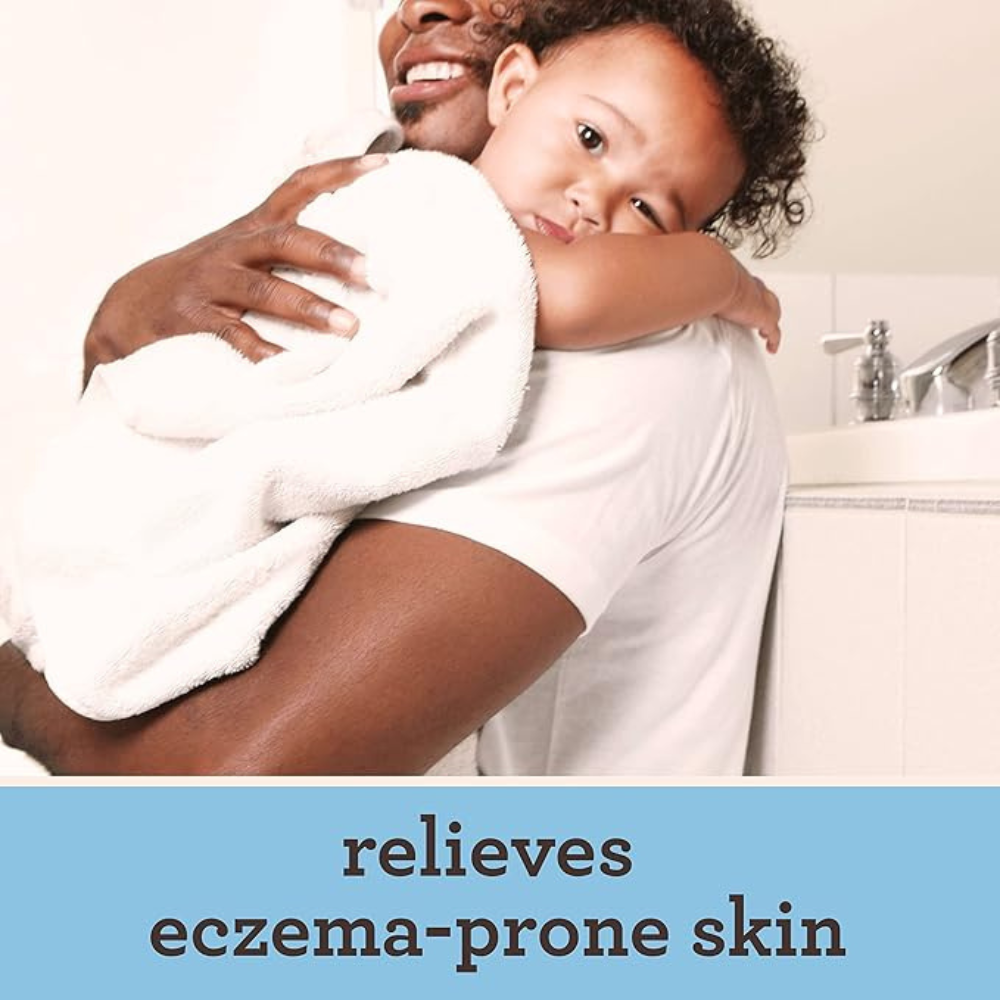 Aveeno Baby Eczema Therapy Nighttime Balm, with natural Colloidal Oatmeal and Dimethicone for Dry Skin and Baby Eczema Relief, 11 oz., No Artificial Color