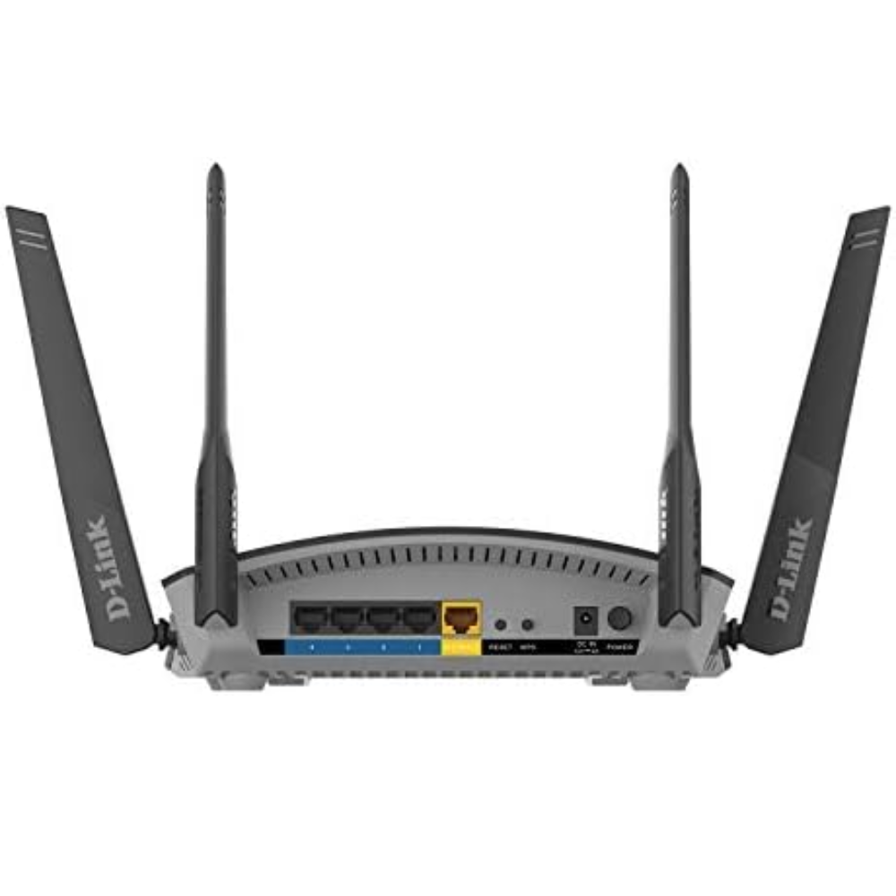 D-Link DIR-1960 AC1900 EXO Smart-Mesh-WLAN-Router (2,4 und 5 GHz, 2,600 Mbit/s, 802,11a / b/g/n/ac, 2 x USB 3,0 und 2,0, 4 x 10/100/1000 LAN-Anschluss