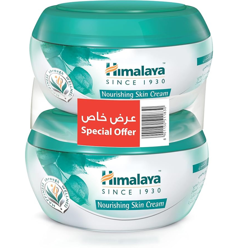 Himalaya Nourishing Skin Cream | Light & Non-Greasy Daily-Use Cream -150 + 150ml
