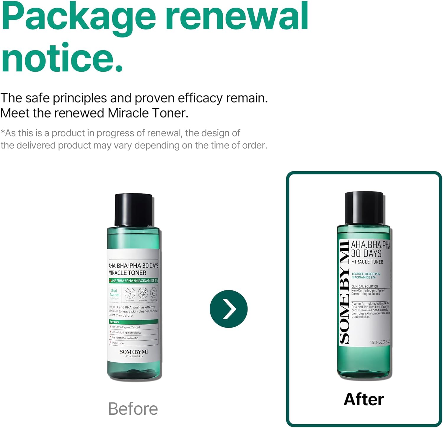 Some By Mi AHA-BHA-PHA 30Days Miracle Toner 150ml