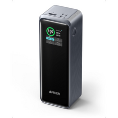 Anker Prime Power Bank, 27,650mAh 3-Port 250W Portable Charger (99.54Wh) Smart App, Compatible with MacBook Pro/Air, iPhone 15/14/13 Series, Samsung, Dell, and More (Charging Base Not Included)