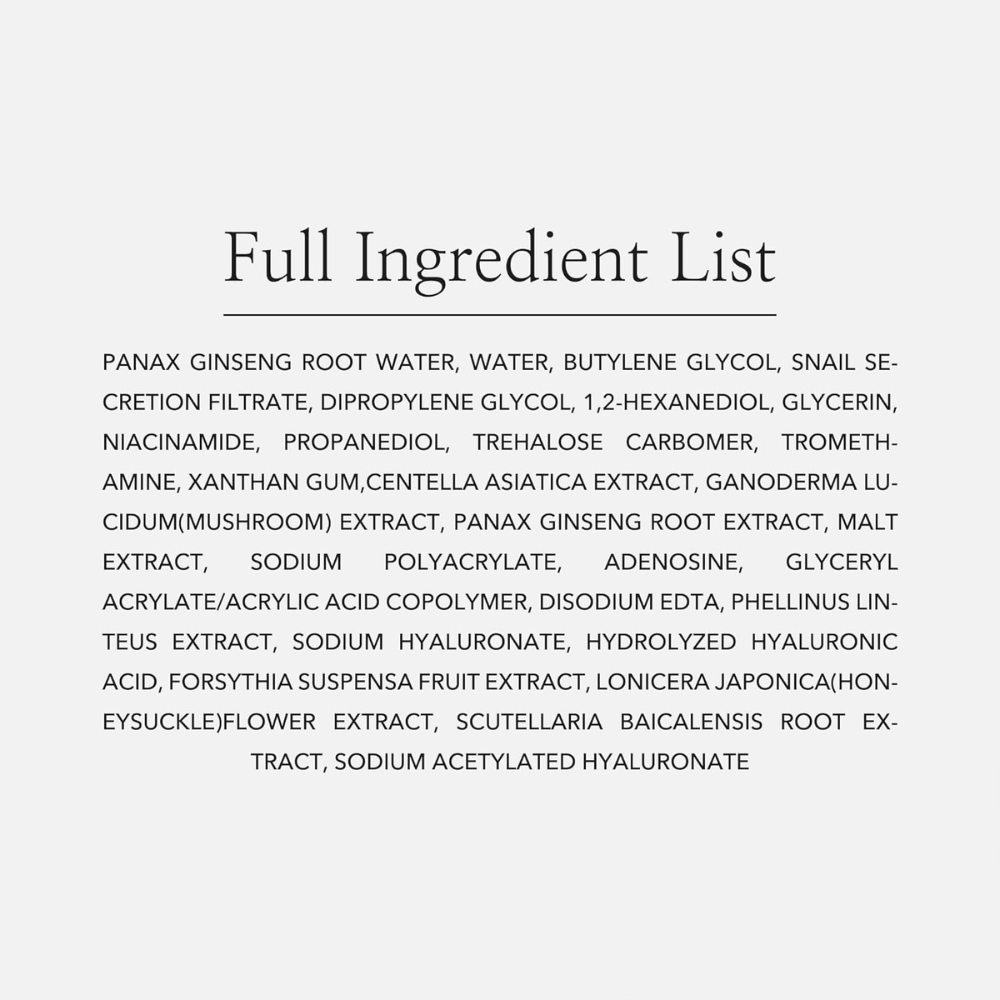 Beauty of Joseon Revive Serum : Ginseng + Snail Mucin 30ml
