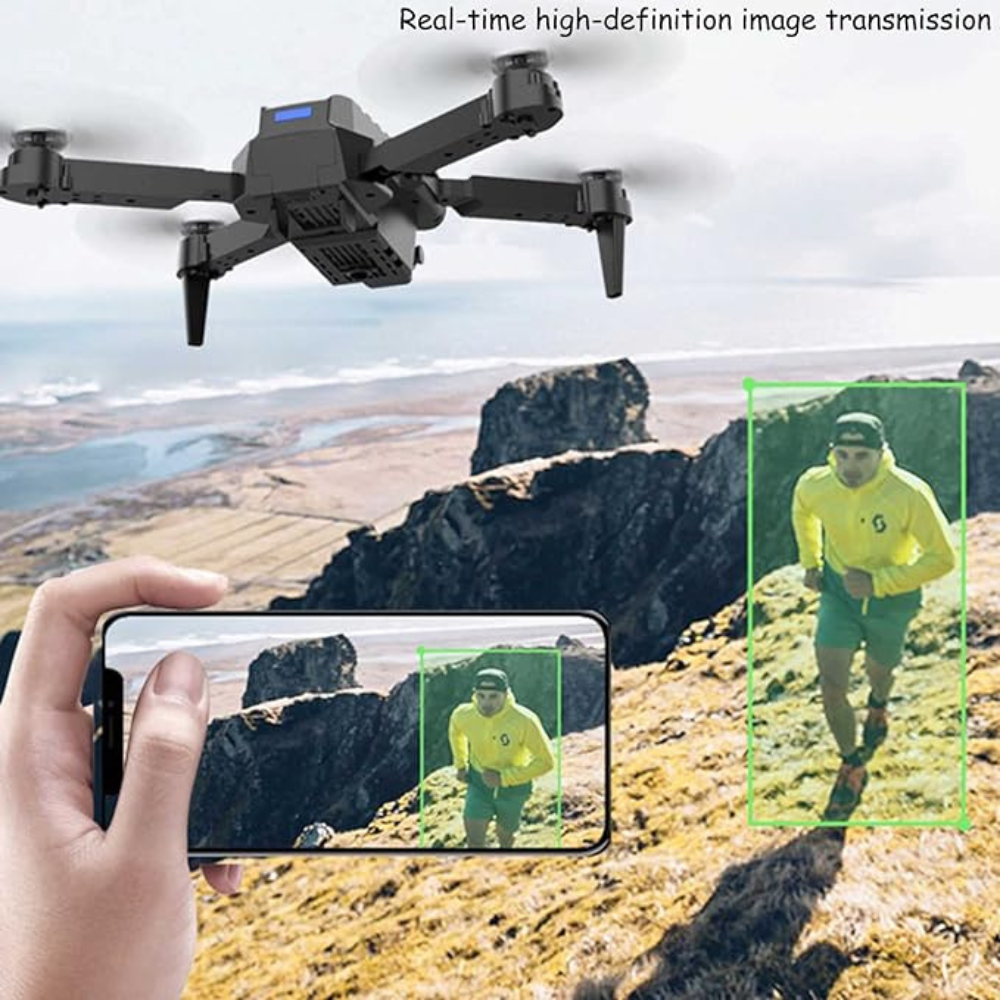 E99 PRO Drone Professional 4K HD Dual Camera Automatic Obstacle Avoidance Foldable Height Keep Mini Helicopter